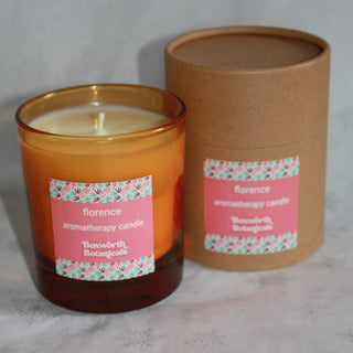 florence candle pure soya and essential oils