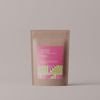 Geranium and Lime Hand and Body Cream