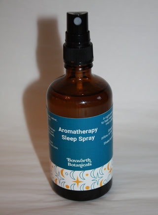 A night-time sleep spray containing lavender, vetiver, bergamot and chamomile essential oils.