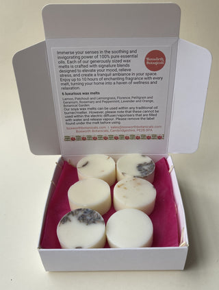 Aromatherapy Wax Melts Box of 6